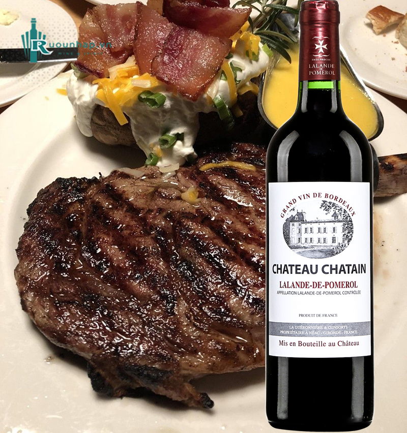 Rượu Vang Chateau Tour de Chatain Lalande de Pomerol 6 Rượu Vang Chateau Tour de Chatain Lalande de Pomerol