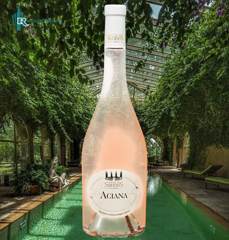 Rượu Vang Chateau de Sannes Aciana Rose 4 Rượu Vang Chateau de Sannes Aciana Rose