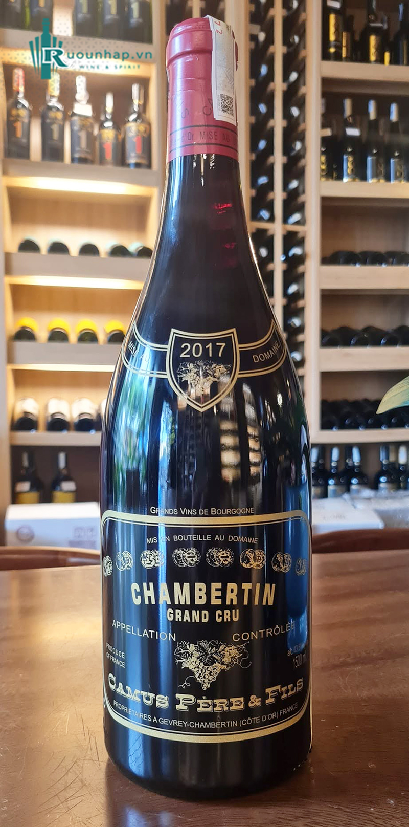 Rượu Vang Domaine Camus Pere et Fils Chambertin Grand Cru 4 Rượu Vang Domaine Camus Pere et Fils Chambertin Grand Cru