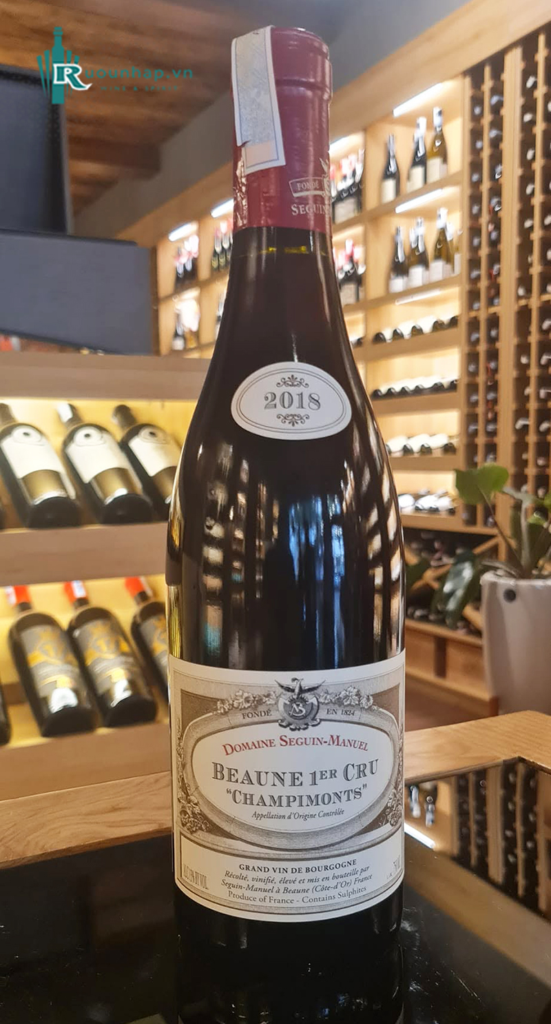 Rượu Vang Domaine Seguin-Manuel Beaune 1er Cru Champimonts 4 Rượu Vang Domaine Seguin-Manuel Beaune 1er Cru Champimonts