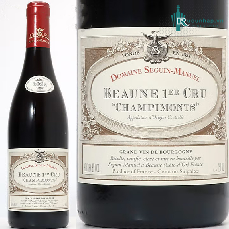 Rượu Vang Domaine Seguin-Manuel Beaune 1er Cru Champimonts 6 Rượu Vang Domaine Seguin-Manuel Beaune 1er Cru Champimonts