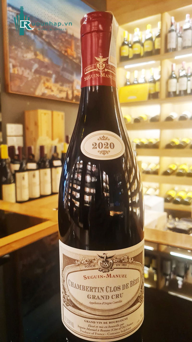 Rượu Vang Domaine Seguin-Manuel Chambertin Clos De Bèze Grand Cru 4 Rượu Vang Domaine Seguin-Manuel Chambertin Clos De Bèze Grand Cru