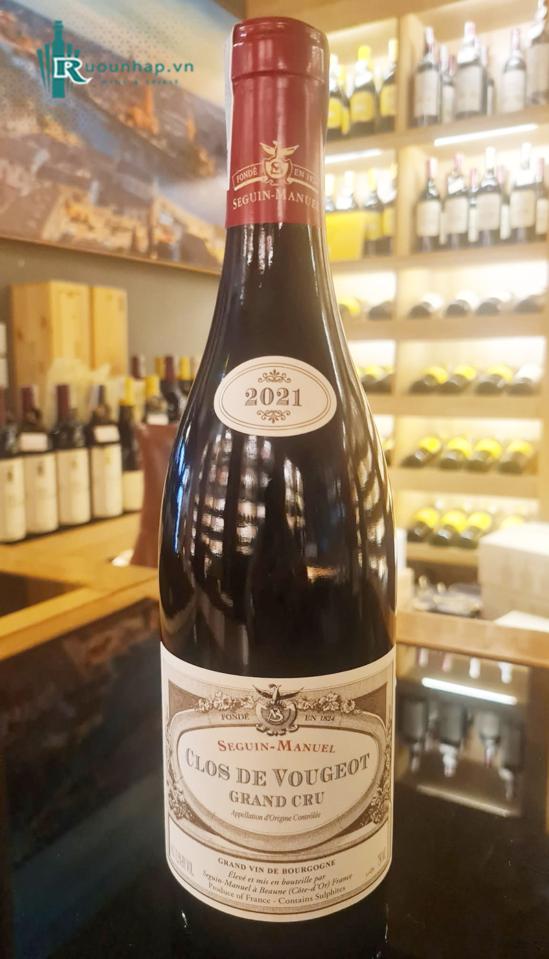 Rượu Vang Domaine Seguin-Manuel Clos De Vougeot Grand Cru 4 Rượu Vang Domaine Seguin-Manuel Clos De Vougeot Grand Cru