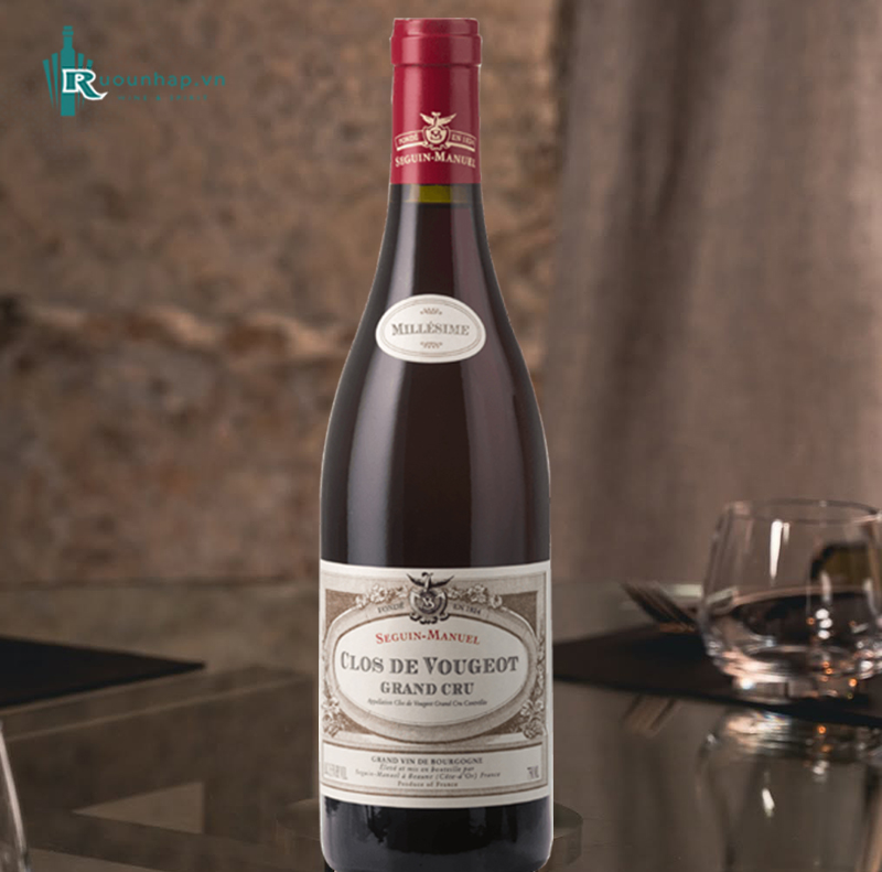 Rượu Vang Domaine Seguin-Manuel Clos De Vougeot Grand Cru 5 Rượu Vang Domaine Seguin-Manuel Clos De Vougeot Grand Cru