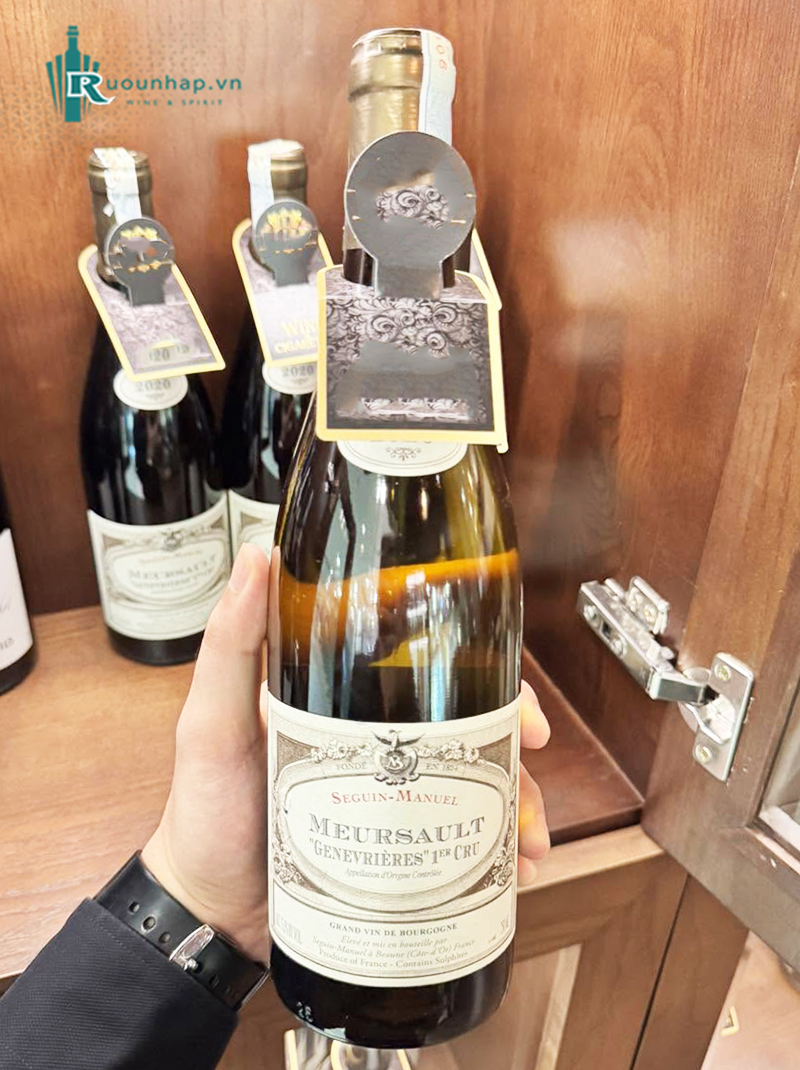Rượu Vang Domaine Seguin-Manuel Meursault Genevrières 1er Cru 4 Rượu Vang Domaine Seguin-Manuel Meursault Genevrières 1er Cru
