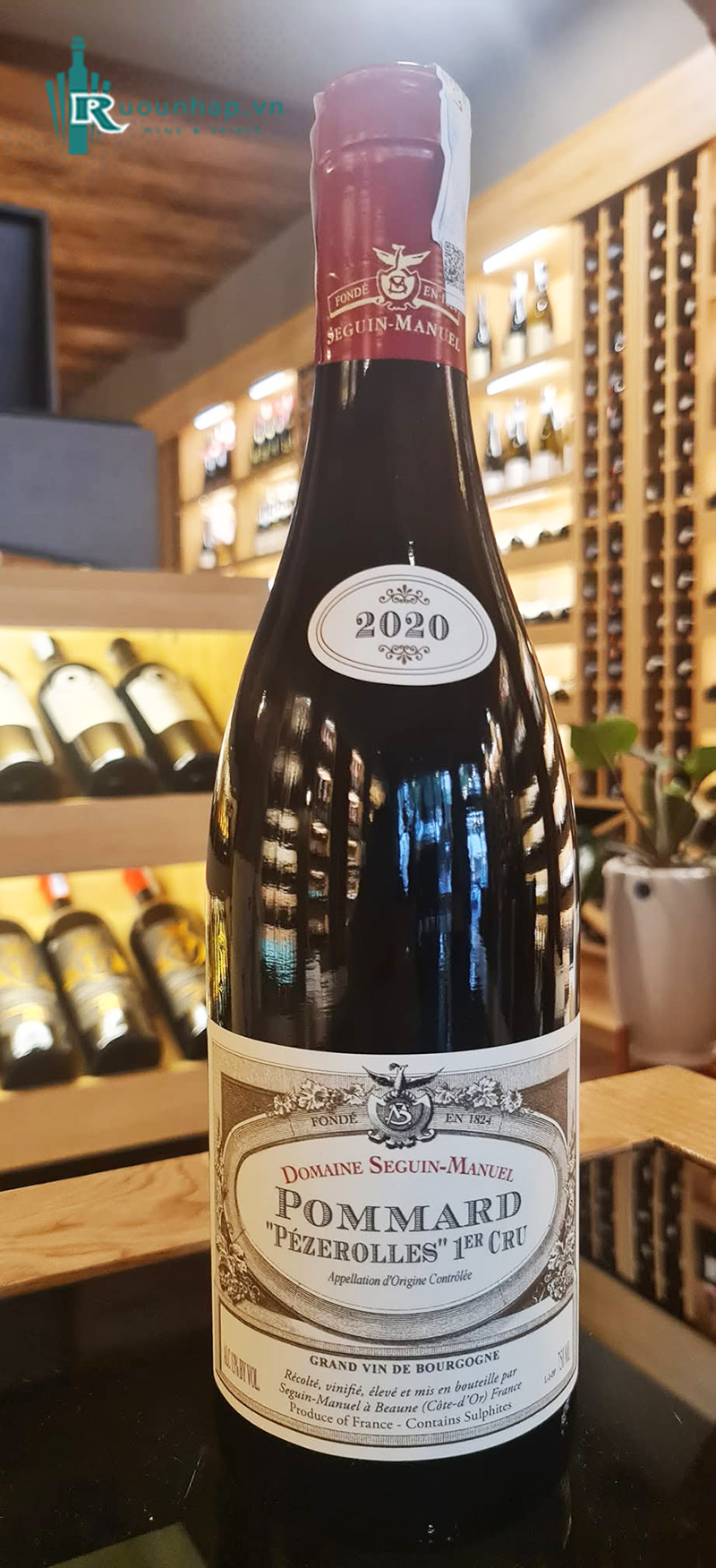 Rượu Vang Domaine Seguin-Manuel Pommard 1er Cru Pézerolles 4 Rượu Vang Domaine Seguin-Manuel Pommard 1er Cru Pézerolles
