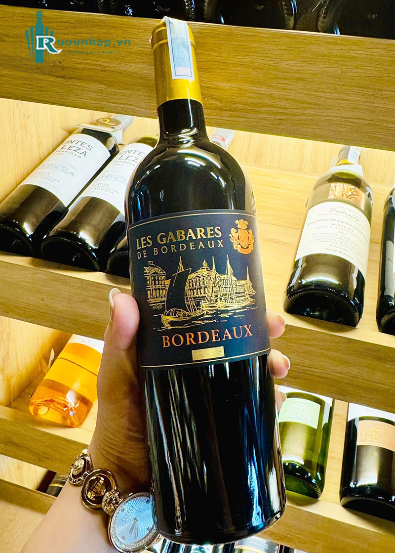 Rượu Vang Les Gabares De Bordeaux 4 Rượu Vang Les Gabares De Bordeaux