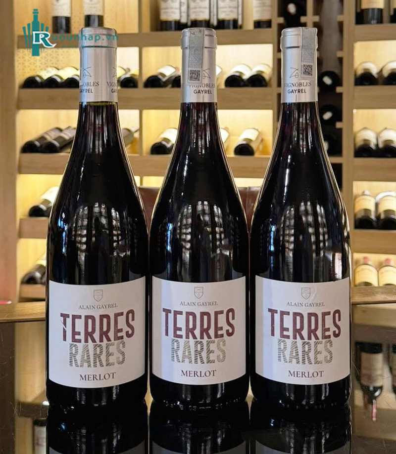 Rượu Vang Terres Rares Merlot 5 Rượu Vang Terres Rares Merlot