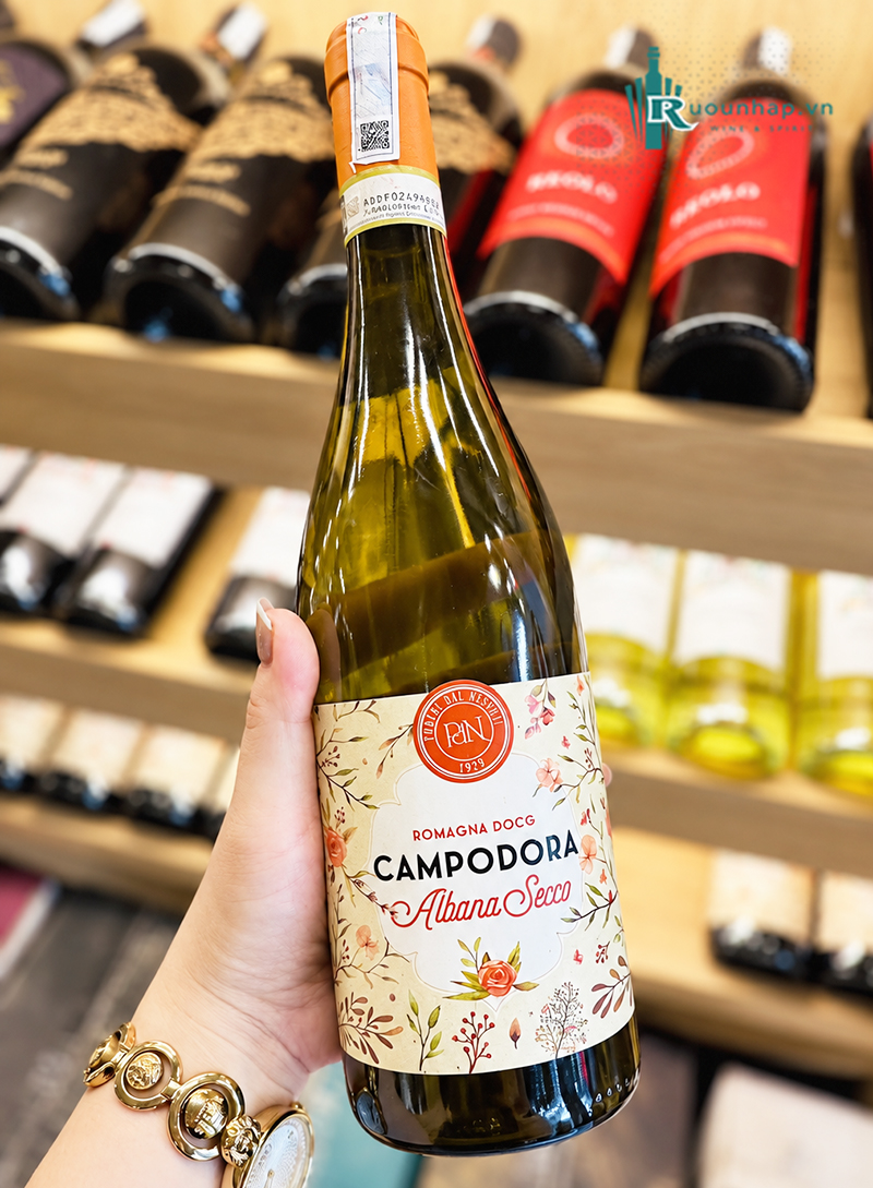 Rượu Vang Campodora Romagna DOCG Albana Secco 5 Rượu Vang Campodora Romagna DOCG Albana Secco
