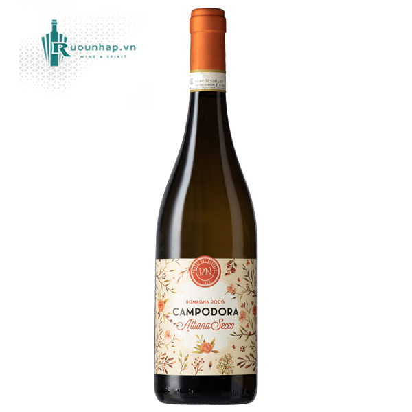 Campodora Romagna DOCG Albana Secco Rượu Vang Campodora Romagna DOCG Albana Secco