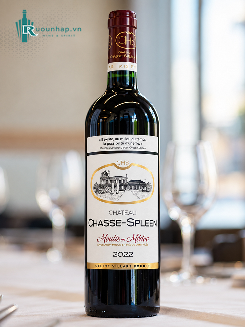 Rượu Vang Château Chasse-Spleen 7 Rượu Vang Château Chasse-Spleen