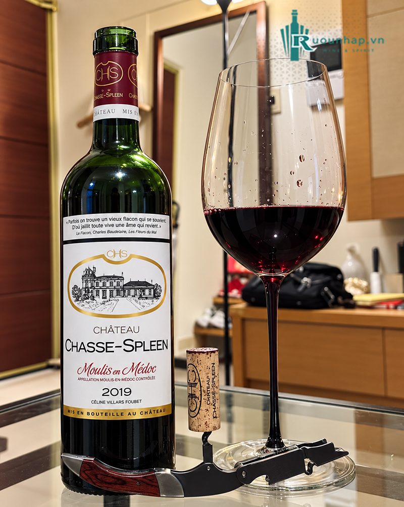 Rượu Vang Château Chasse-Spleen 9 Rượu Vang Château Chasse-Spleen