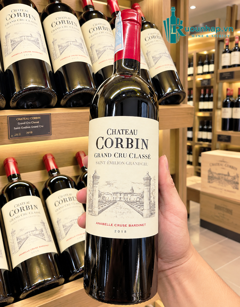 Rượu Vang Chateau Corbin Saint Emilion Grand Cru Classe 5 Rượu Vang Chateau Corbin Saint Emilion Grand Cru Classe