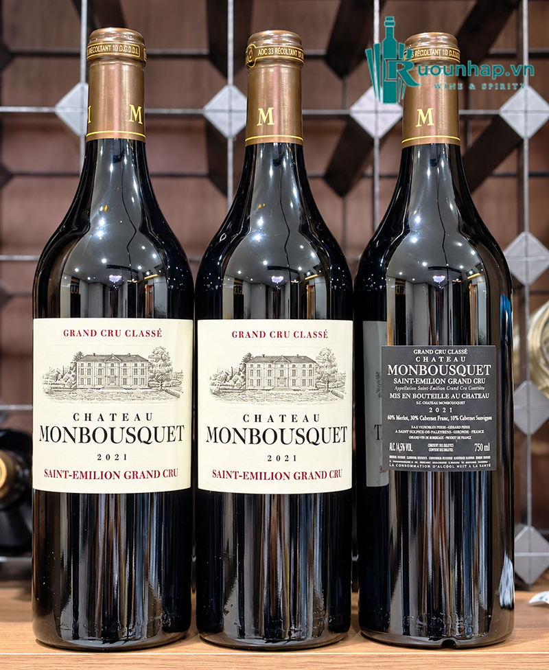 Rượu Vang Château Monbousquet Saint Emilion Grand Cru 6 Rượu Vang Château Monbousquet Saint Emilion Grand Cru