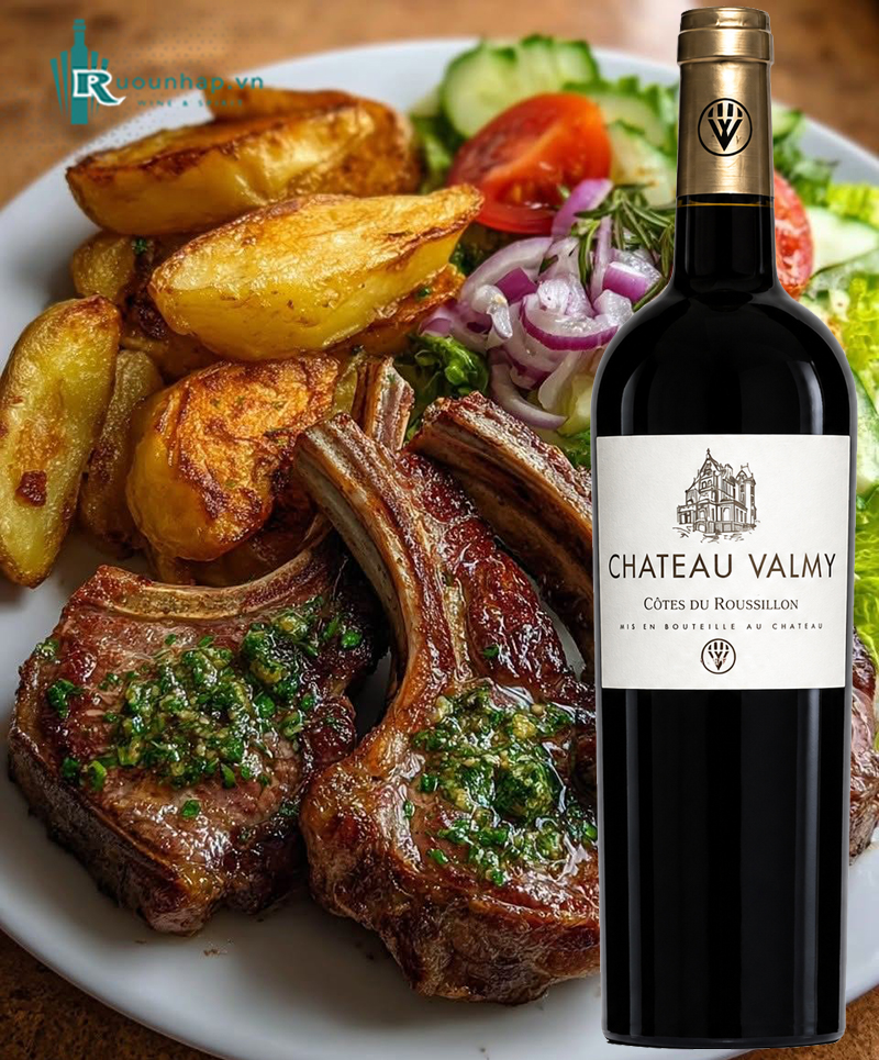 Rượu Vang Château Valmy Rouge 6 Rượu Vang Château Valmy Rouge