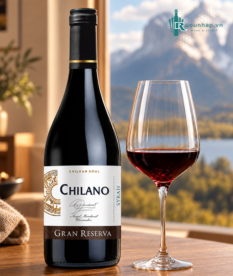 Rượu Vang Chilano Gran Reserva Syrah 6 Rượu Vang Chilano Gran Reserva Syrah
