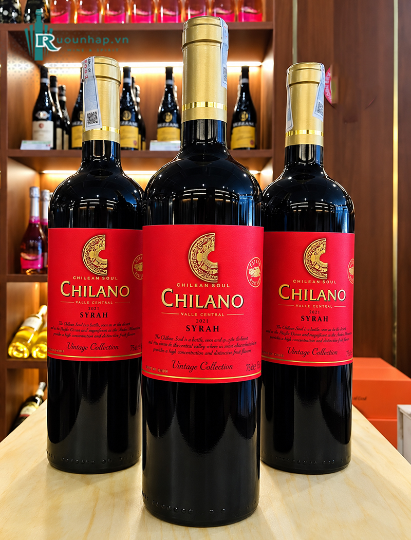Rượu Vang Chilano Syrah 5 Rượu Vang Chilano Syrah