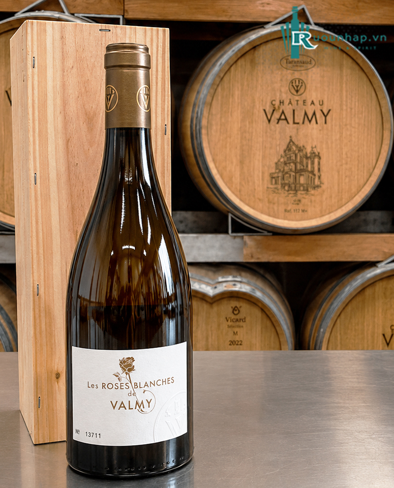 Rượu Vang Les Roses Blanches De Valmy 4 Rượu Vang Les Roses Blanches De Valmy