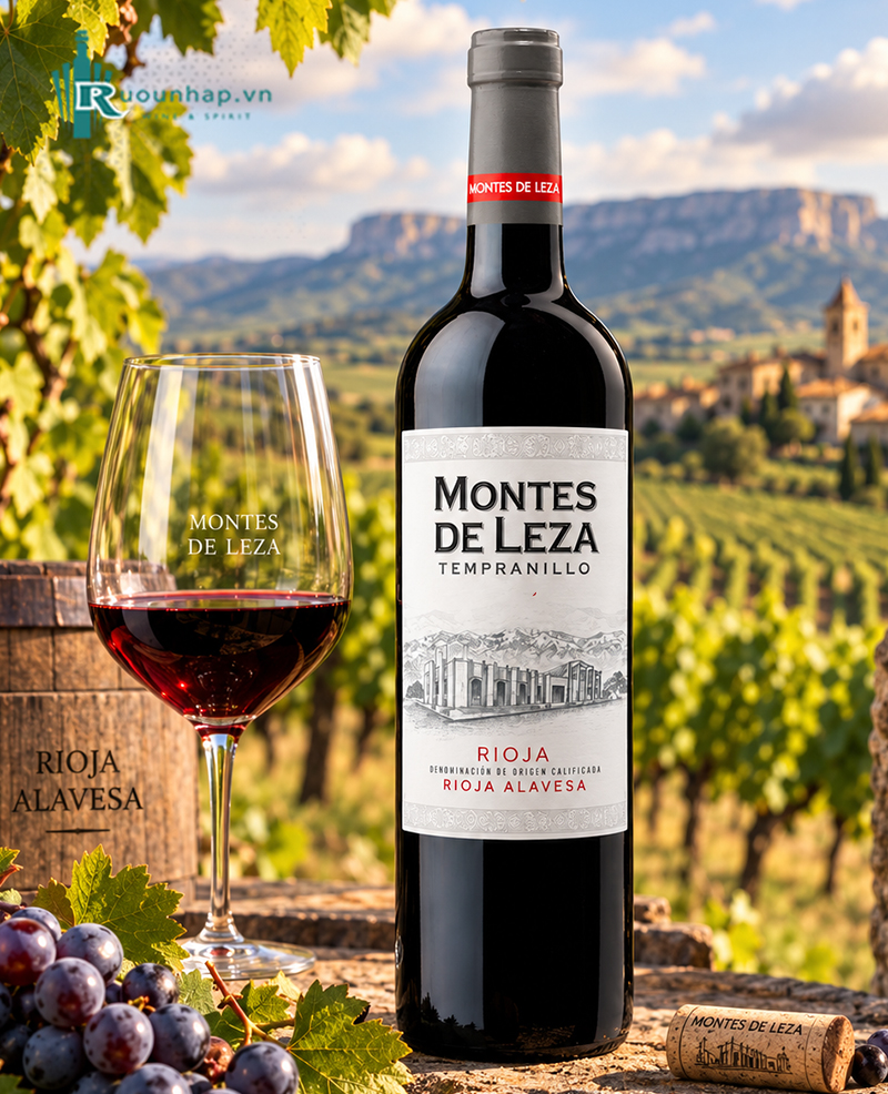 Rượu Vang Montes de Leza Tempranillo 5 Rượu Vang Montes de Leza Tempranillo