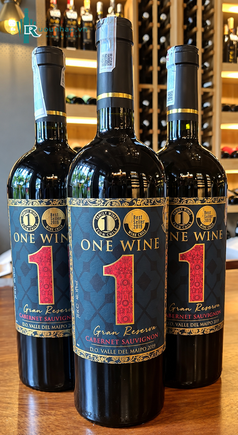 Rượu Vang One Wine Gran Reserva Cabernet Sauvignon 5 Rượu Vang One Wine Gran Reserva Cabernet Sauvignon