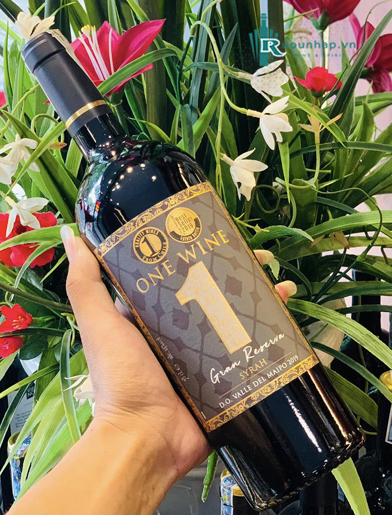 Rượu Vang One Wine Gran Reserva Syrah 5 Rượu Vang One Wine Gran Reserva Syrah