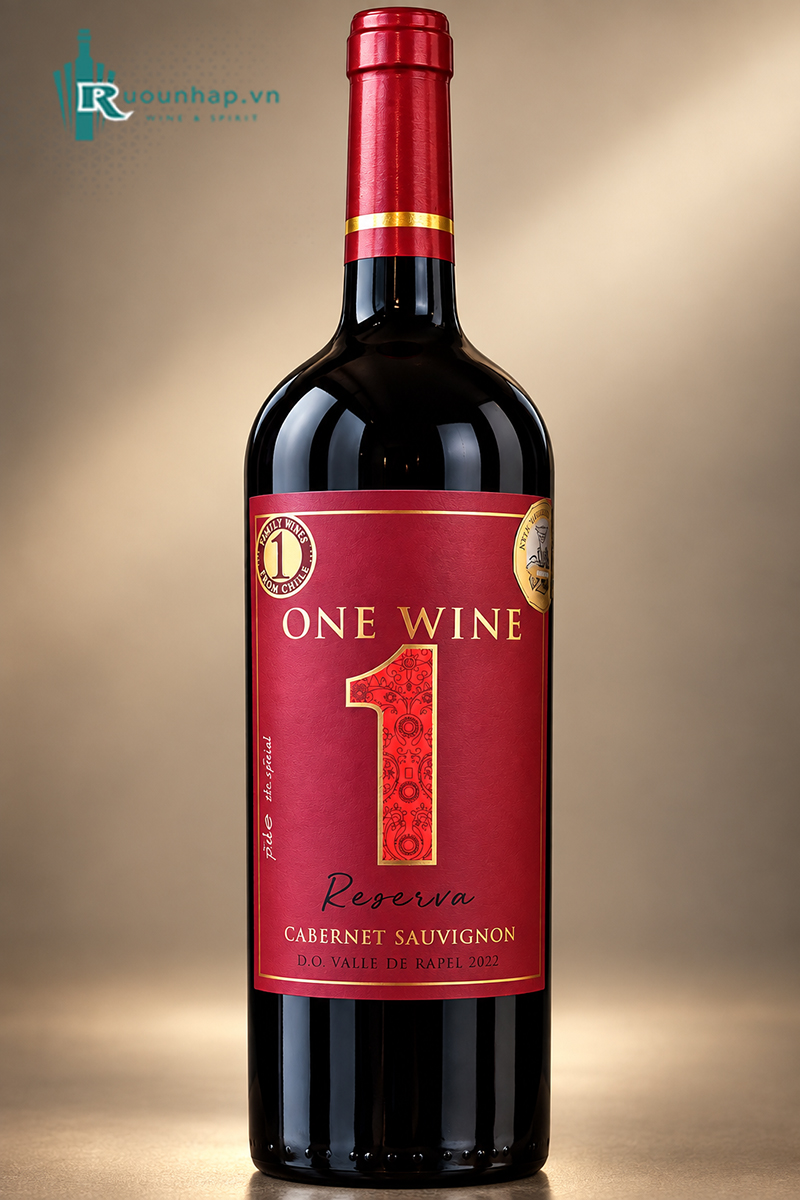 Rượu Vang One Wine Reserva Cabernet Sauvignon 5 Rượu Vang One Wine Reserva Cabernet Sauvignon