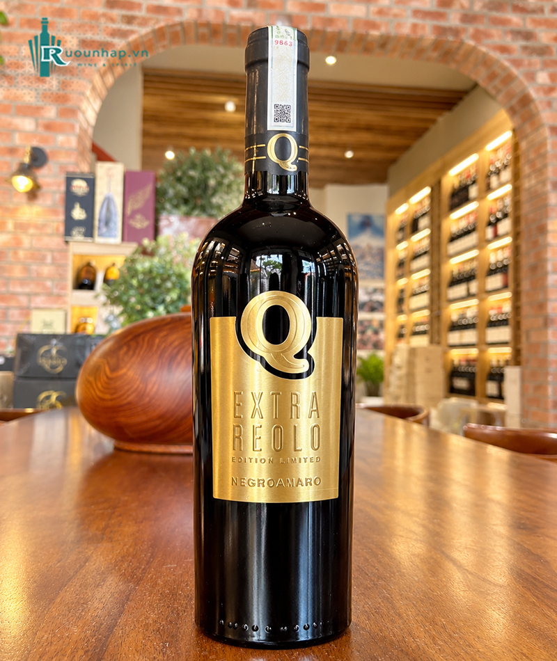 Rượu Vang Qs Extra Reolo Negroamaro Edition Limited 4 Rượu Vang Qs Extra Reolo Negroamaro Edition Limited