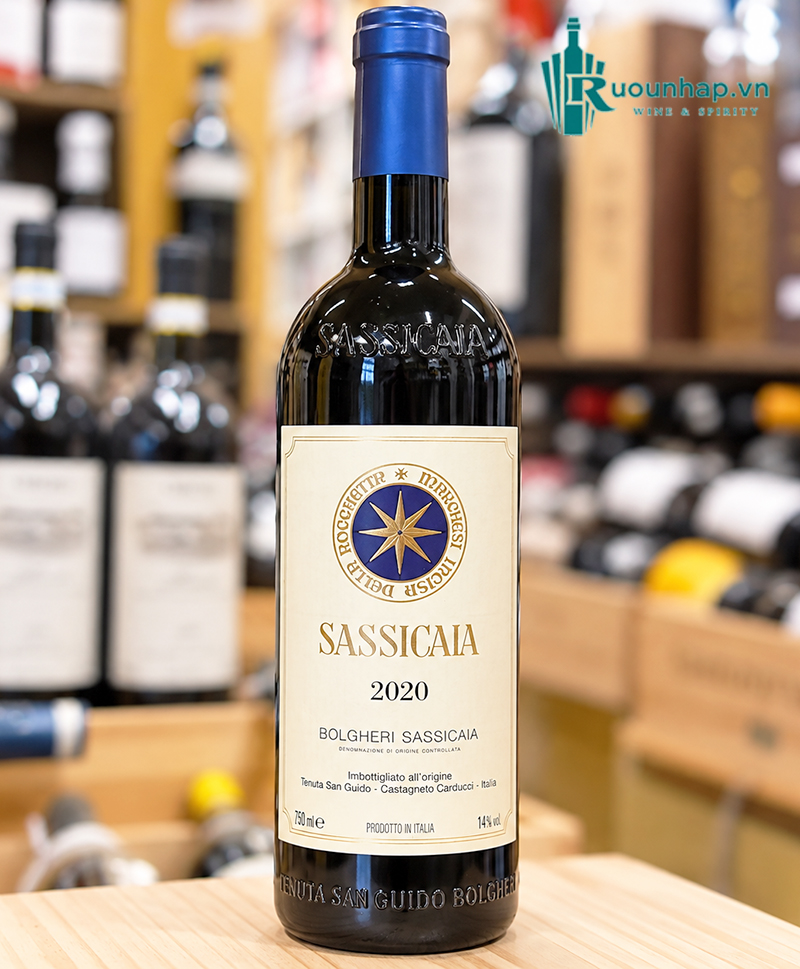Rượu Vang Tenuta San Guido Sassicaia Bolgheri DOC 5 Rượu Vang Tenuta San Guido Sassicaia Bolgheri DOC