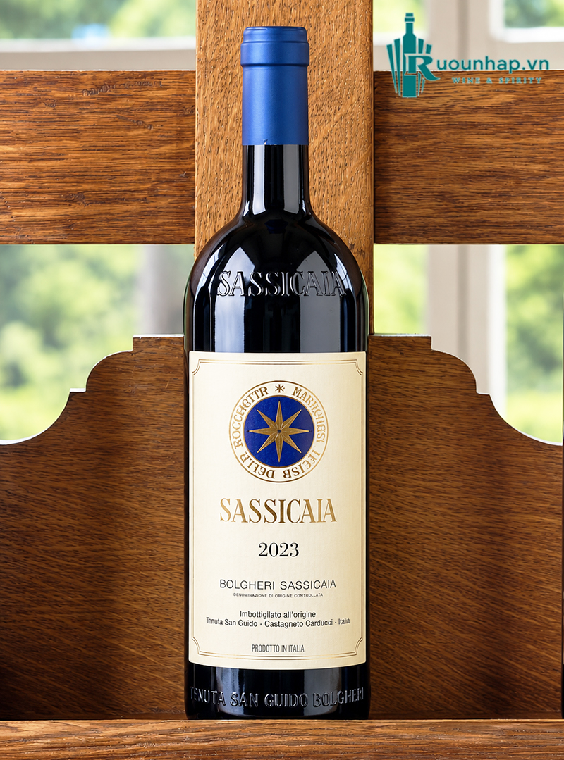 Rượu Vang Tenuta San Guido Sassicaia Bolgheri DOC 4 Rượu Vang Tenuta San Guido Sassicaia Bolgheri DOC