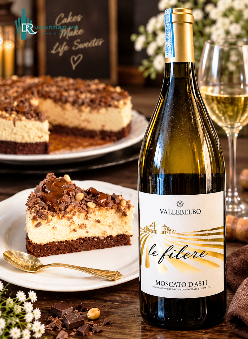 Rượu Vang Vallebelbo Le Filere Moscato D'asti 6 Rượu Vang Vallebelbo Le Filere Moscato D'asti