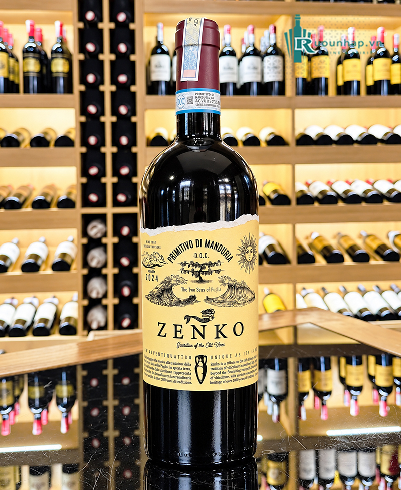 Rượu Vang Zenko Primitivo di Manduria 5 Rượu Vang Zenko Primitivo di Manduria