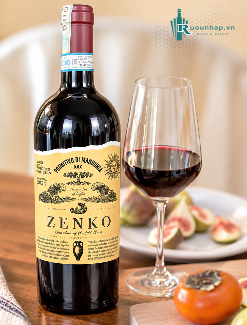 Rượu Vang Zenko Primitivo di Manduria 6 Rượu Vang Zenko Primitivo di Manduria
