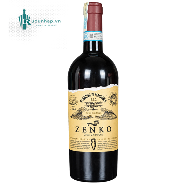 Zenko Primitivo di Manduria Rượu Vang Zenko Primitivo di Manduria