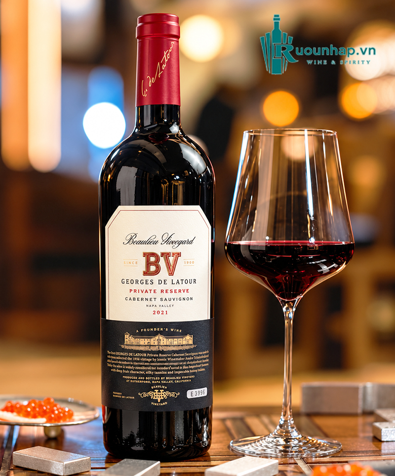 Rượu Vang BV George de Latour Private Reserve Cabernet Sauvignon 6 Rượu Vang BV George de Latour Private Reserve Cabernet Sauvignon