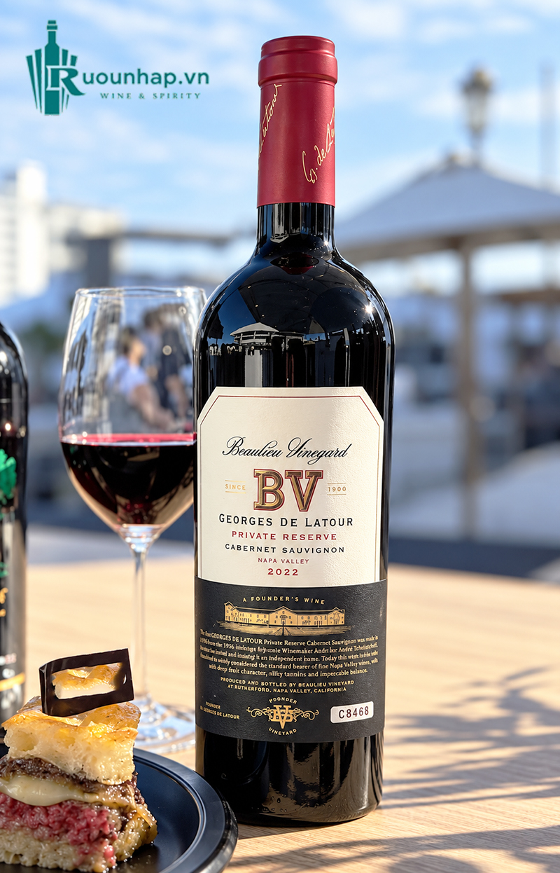 Rượu Vang BV George de Latour Private Reserve Cabernet Sauvignon 4 Rượu Vang BV George de Latour Private Reserve Cabernet Sauvignon