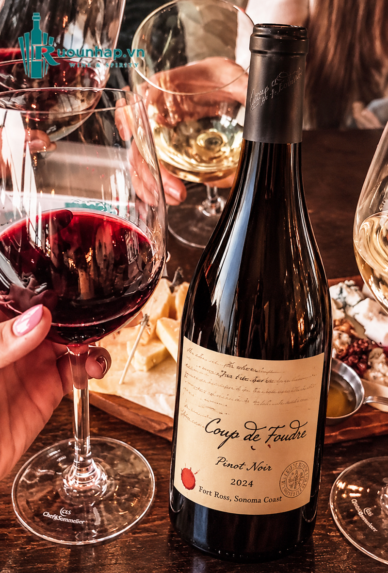 Rượu Vang Coup De Foudre Pinot Noir 4 Rượu Vang Coup De Foudre Pinot Noir