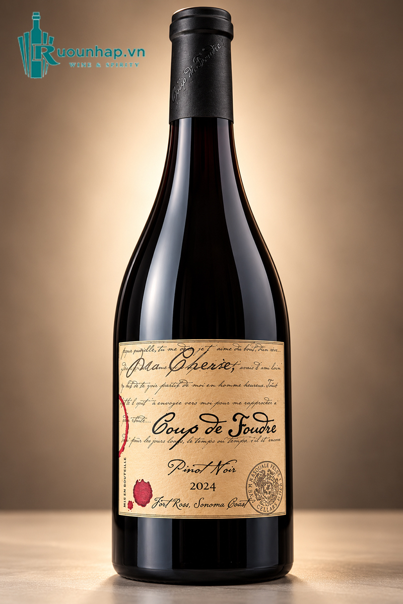 Rượu Vang Coup De Foudre Pinot Noir 5 Rượu Vang Coup De Foudre Pinot Noir