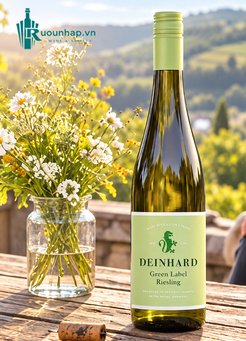 Rượu Vang Deinhard Green Label Riesling 4 Rượu Vang Deinhard Green Label Riesling