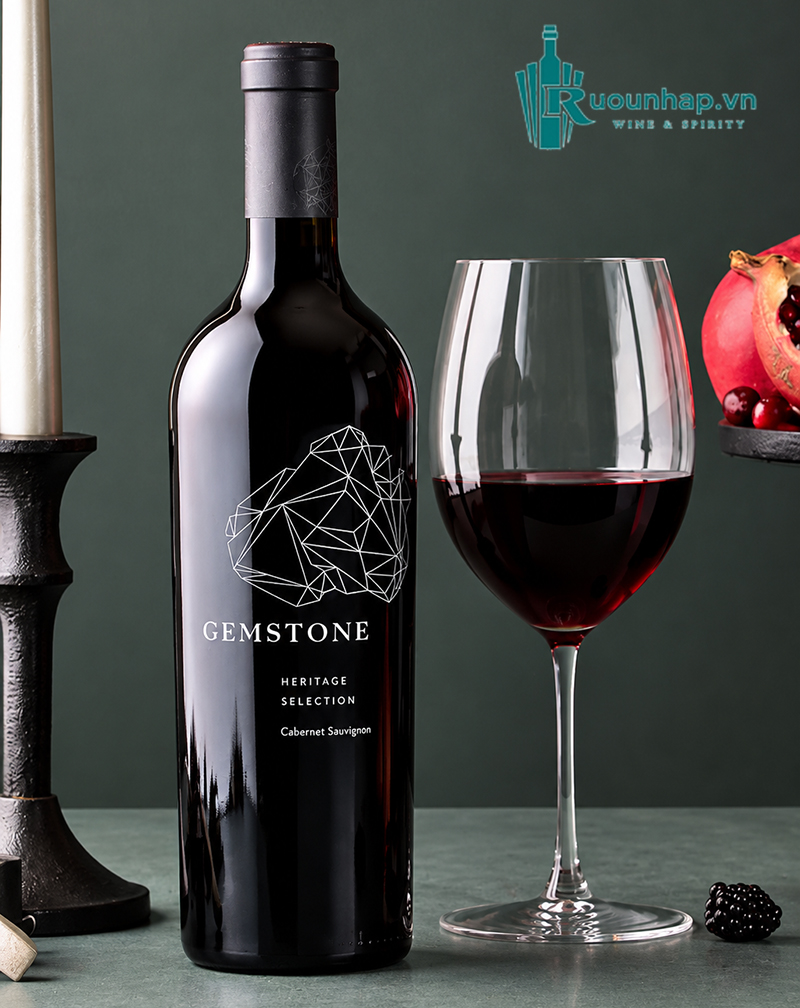 Rượu Vang Gemstone Heritage Selection Cabernet Sauvignon 6 Rượu Vang Gemstone Heritage Selection Cabernet Sauvignon