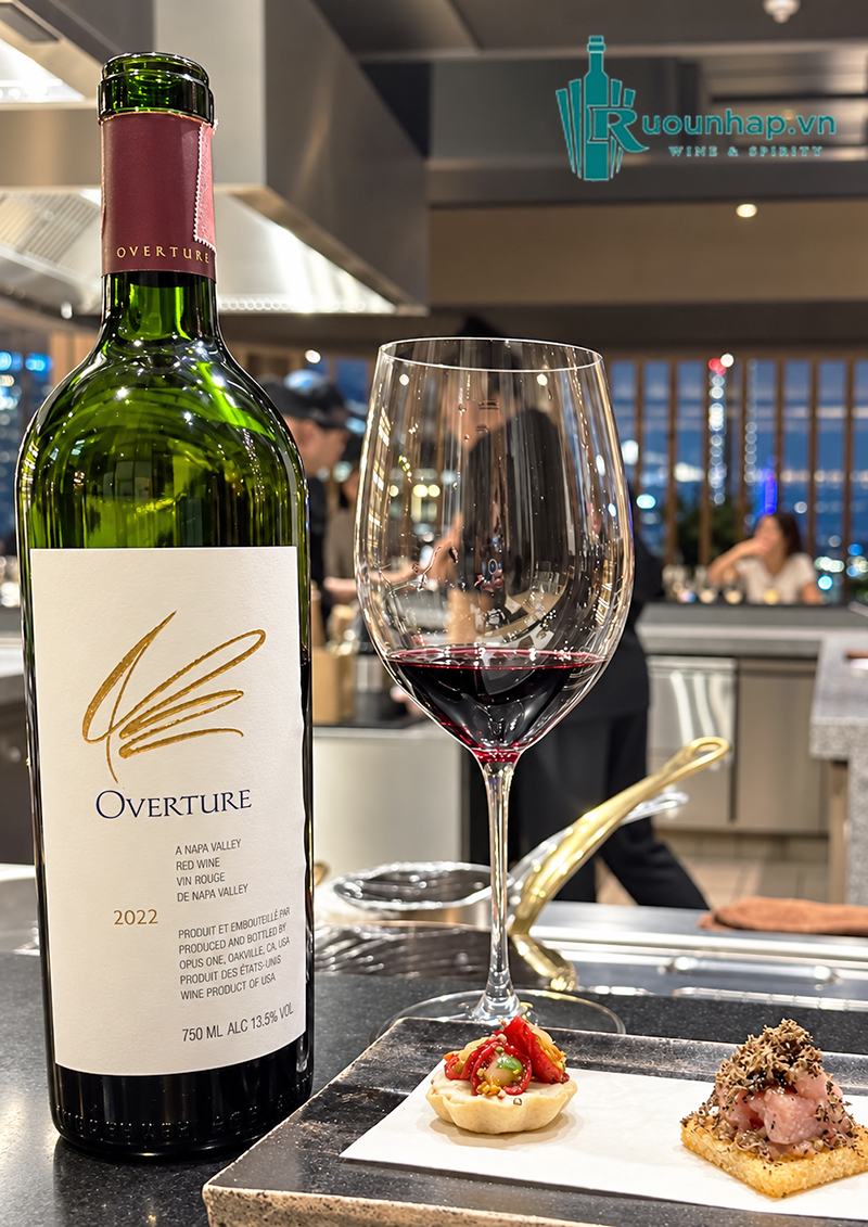 Rượu Vang Opus One Overture Napa Valley Red Wine 6 Rượu Vang Opus One Overture Napa Valley Red Wine