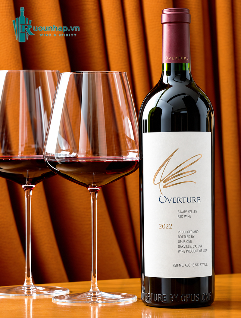 Rượu Vang Opus One Overture Napa Valley Red Wine 4 Rượu Vang Opus One Overture Napa Valley Red Wine